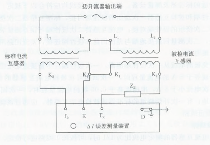 日韩痴汉电车无码AV的角差、比差及复合误差的微差法检定线路图