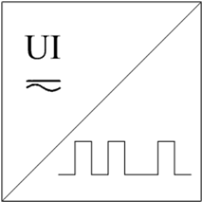 数字量输出的变频功率传感器标识符号 数字量输出的变频功率传感器标识符号
