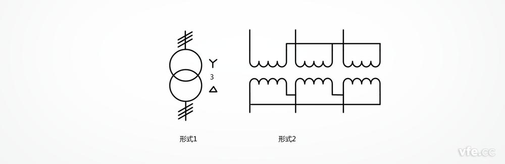 星形三角形连接的由单相变压器组成的三相变压器 星形三角形连接的由单相变压器组成的三相变压器