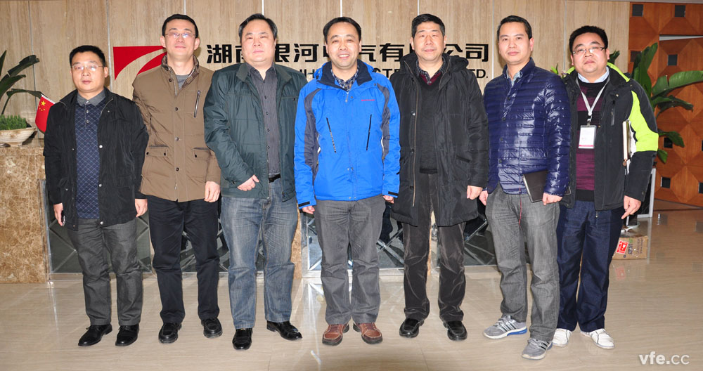 全国电磁计量技术委员会邵海明秘书长在湖南省计量检测研究院李庆先副院长的陪同下，莅临银河电气指导工作